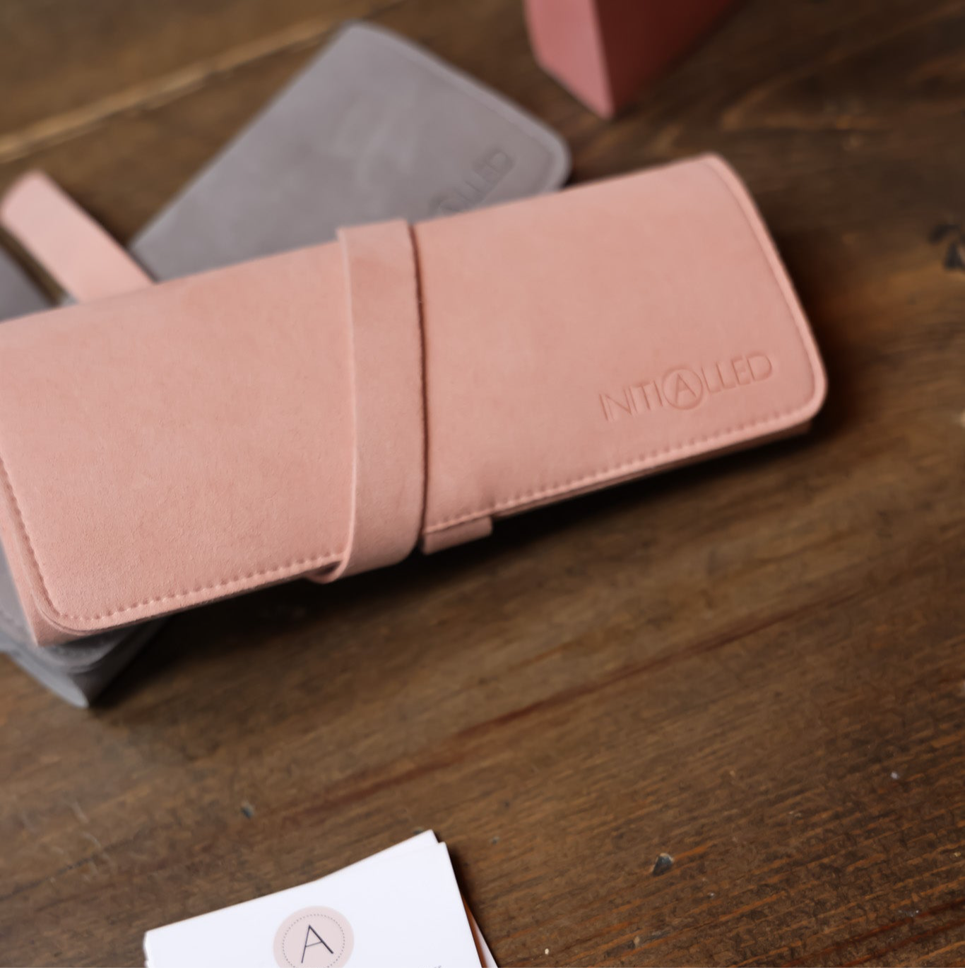 Travel jewellery pouch
