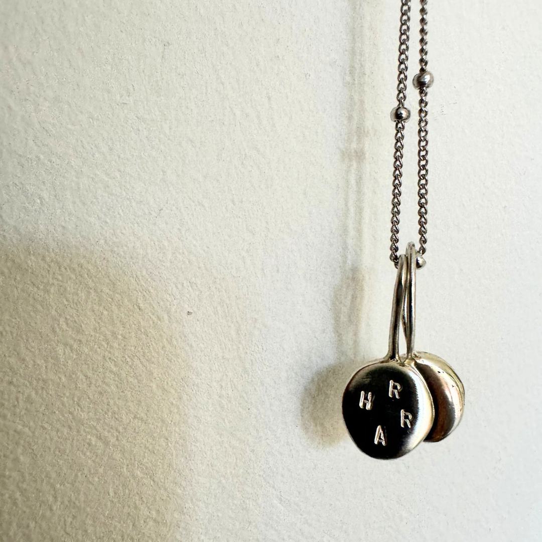Hammered ATHENA Sterling Silver Necklace
