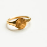 Waterproof CELESTE Signet Ring