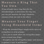 Ring sizing guide