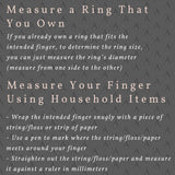 Ring sizing guide