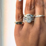 LILAH Signet Ring (Sterling Silver / 9ct Gold)