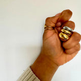 VIOLET Dome Initial Ring