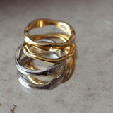 WAVE Stacker Ring Duo