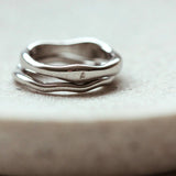 WAVE Stacker Ring Duo