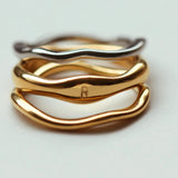 WAVE Stacker Ring Duo