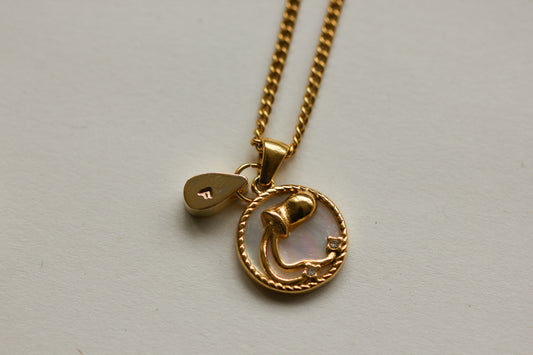 MYLA Zodiac & Initial Necklace