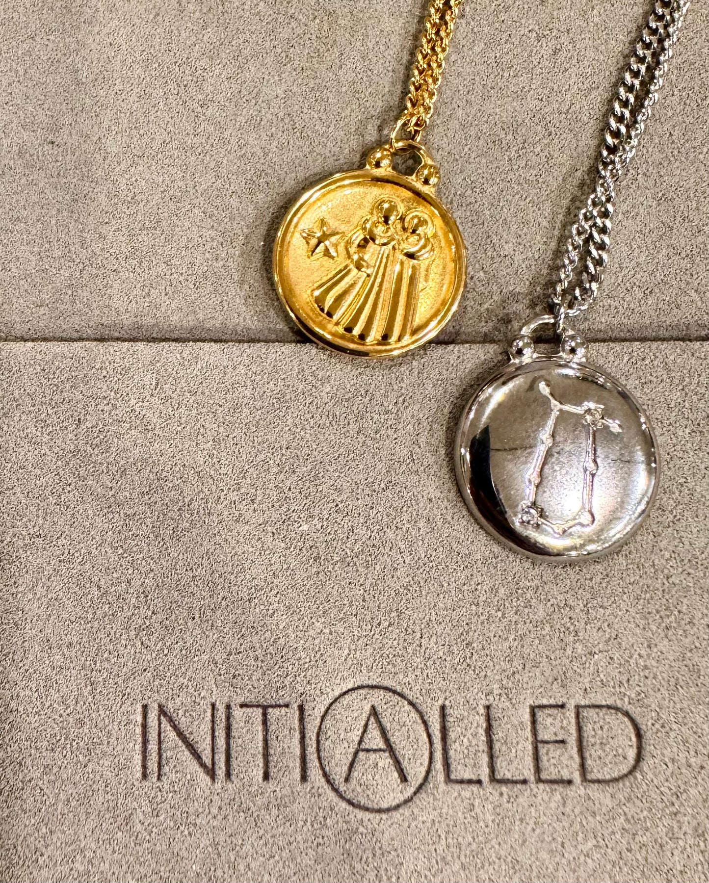 ESTELLE Zodiac & Initial Necklace