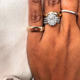 LILAH Signet Ring (Sterling Silver / 9ct Gold)