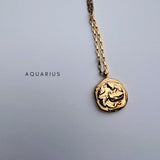 TARA Zodiac & Initial Necklace