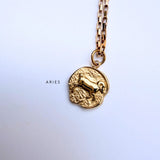 Mini TARA Zodiac & Initial Necklace