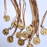 Mini TARA Zodiac & Initial Necklace
