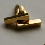 Stainless steel initial cufflinks groomsmen 