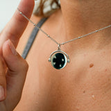 LUX DISCO Spinner Initial Necklace (multiple initials)