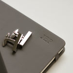 Stainless steel initial cufflinks groomsmen 