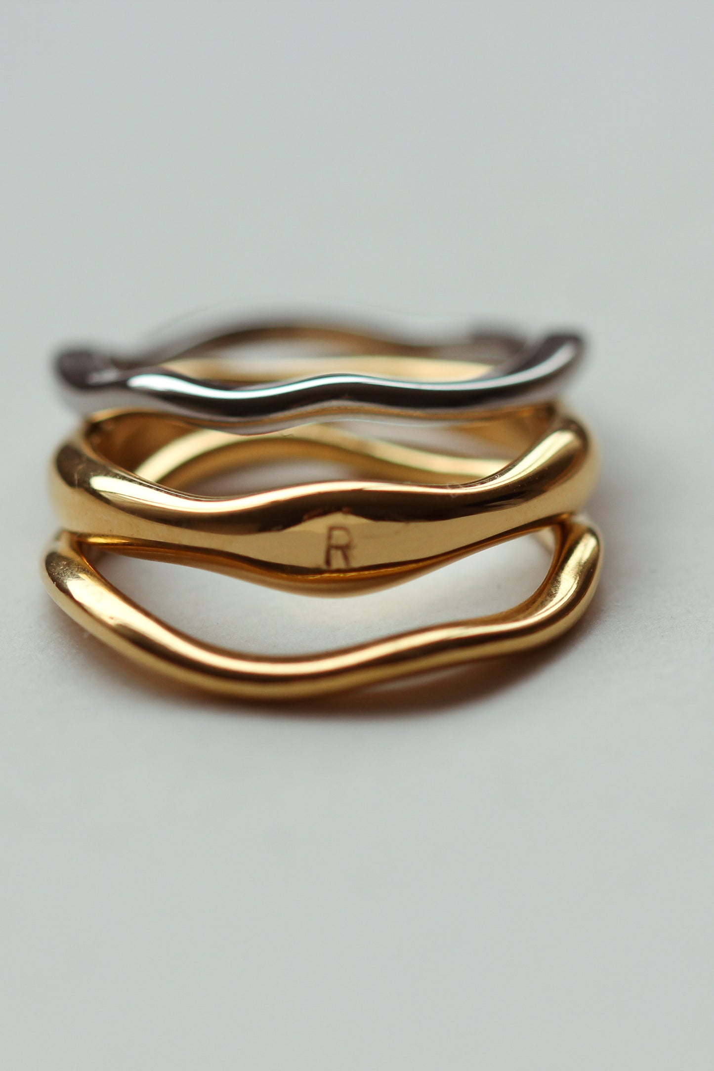 WAVE Stacker Ring Duo