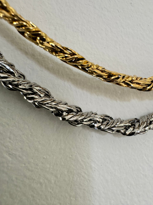 Barbed Wire Layer Necklace