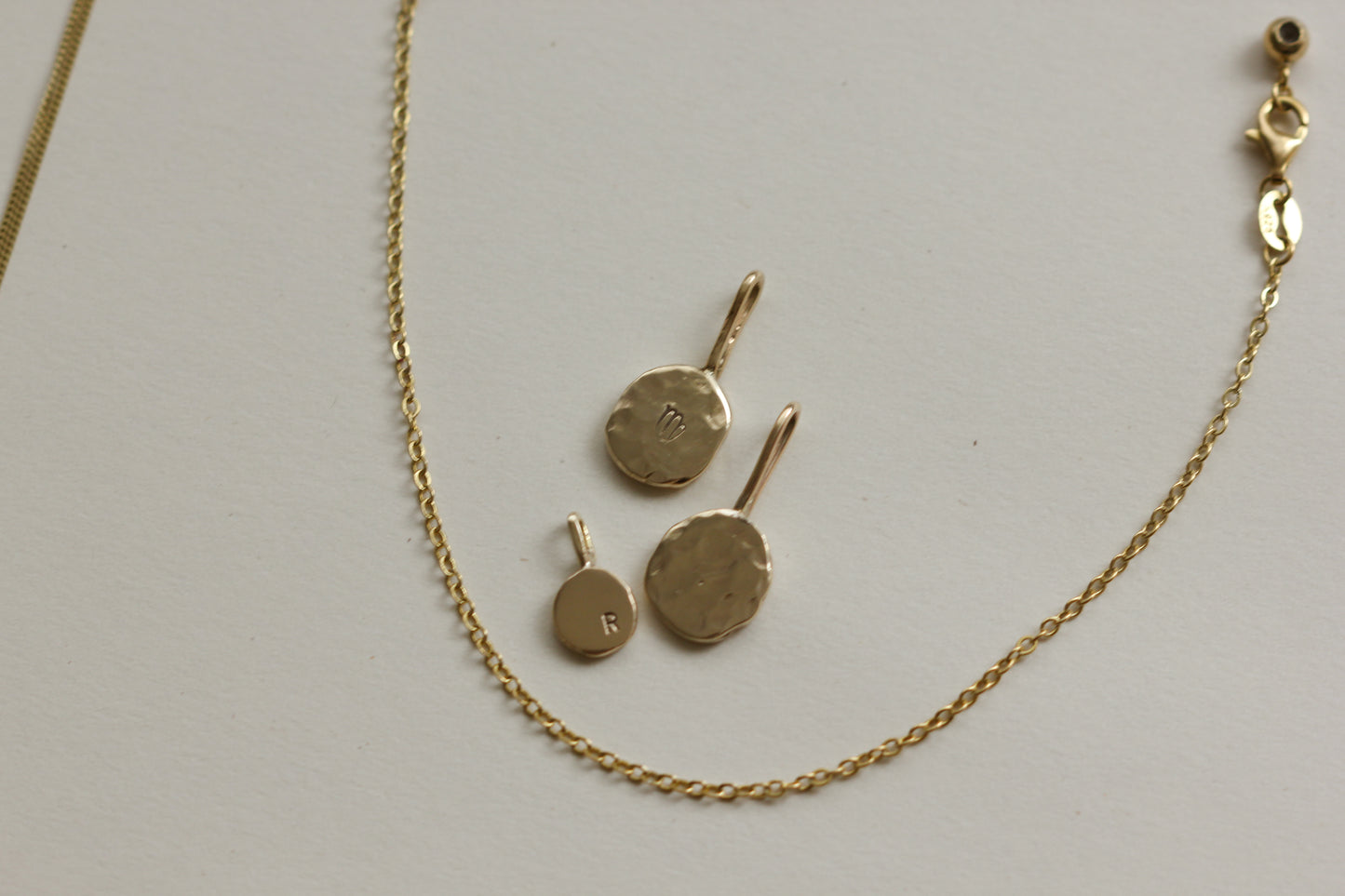 Mini ATHENA Solid 9ct Yellow Gold Necklace