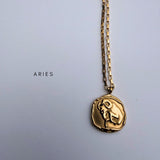 TARA Zodiac & Initial Necklace