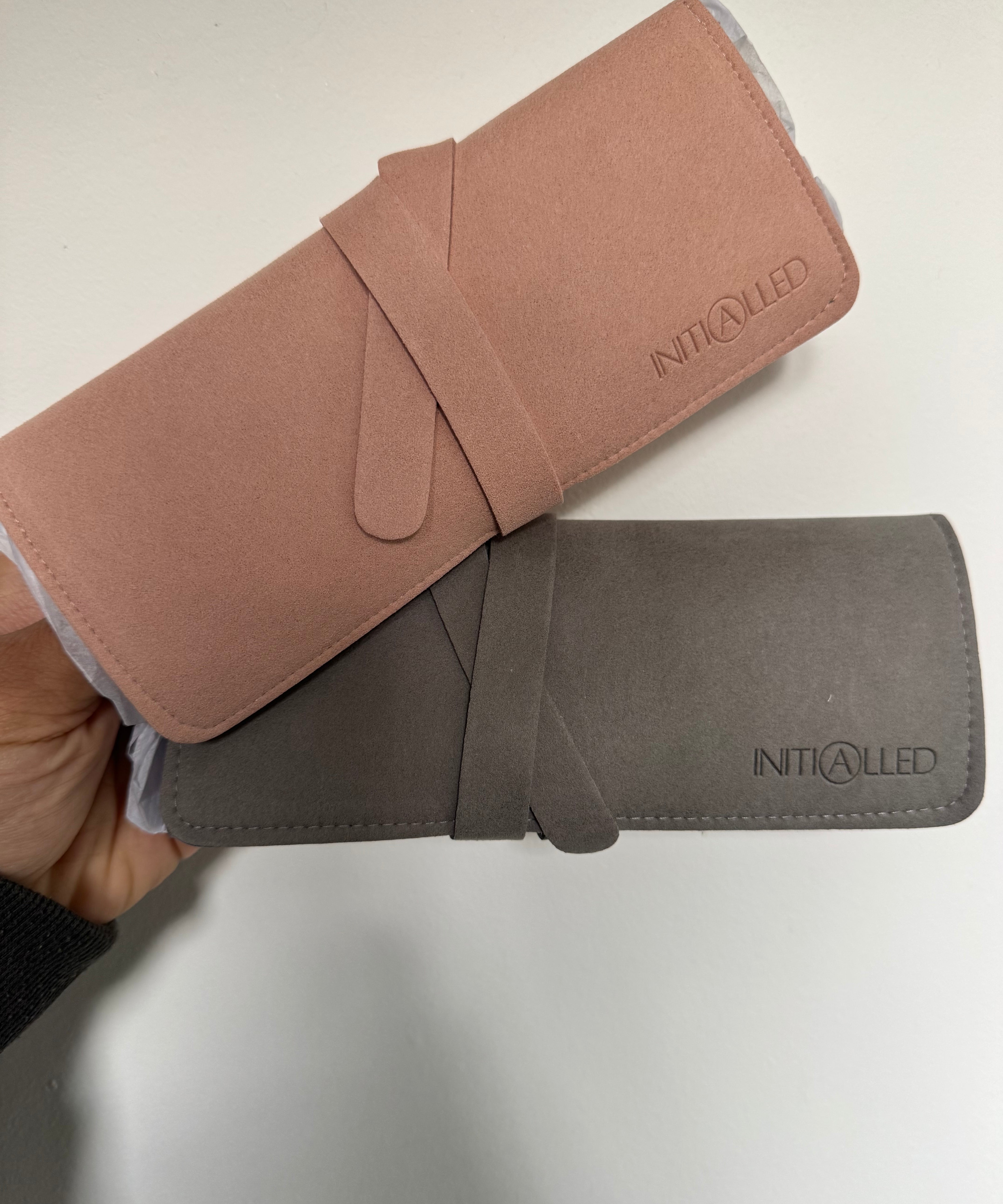 Soft jewellery organiser perfect for travel 