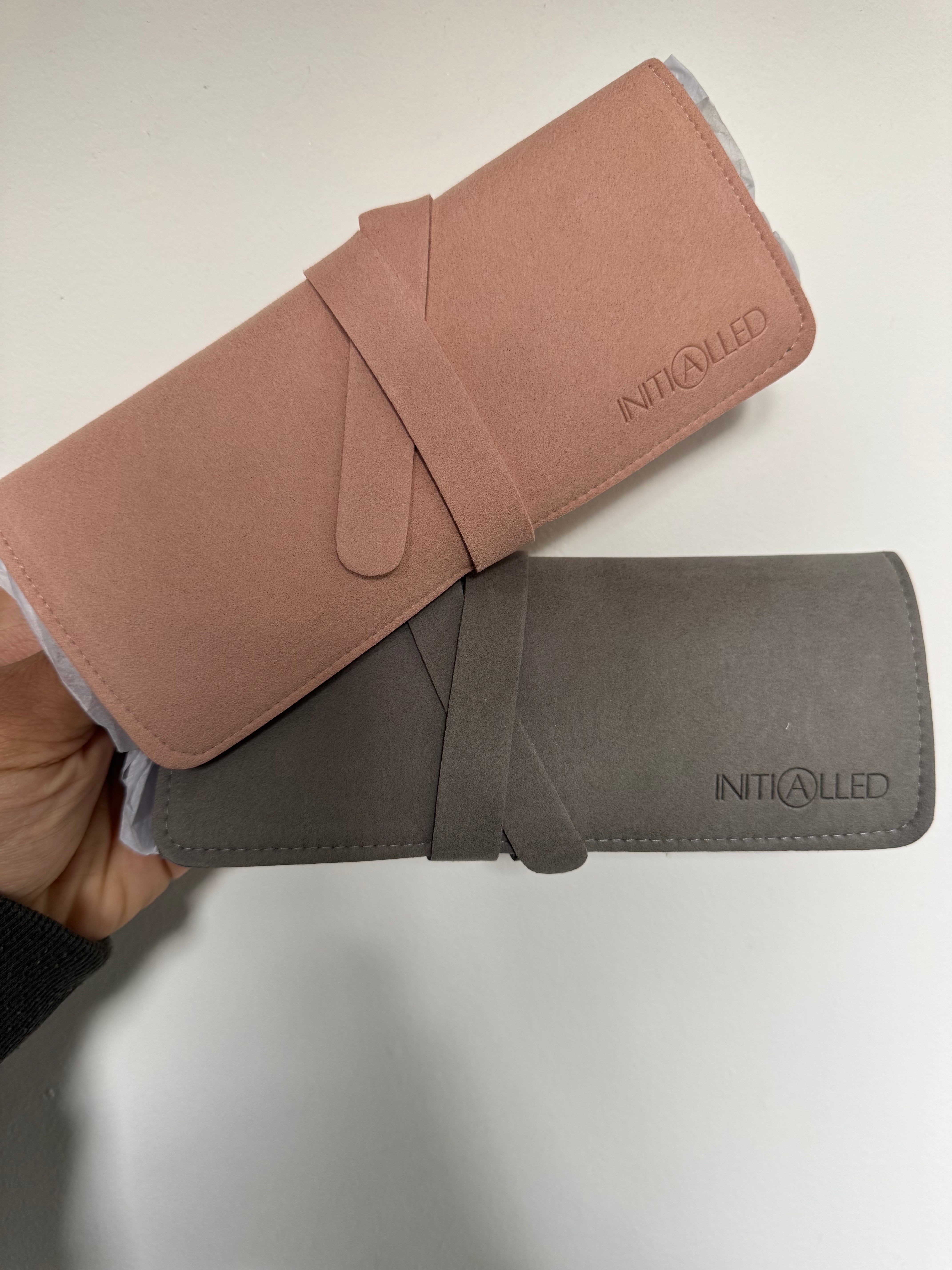 Soft jewellery organiser perfect for travel 