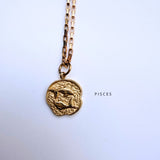 Mini TARA Zodiac & Initial Necklace