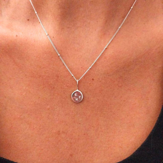 ATHENA Sterling Silver Necklace & Earrings
