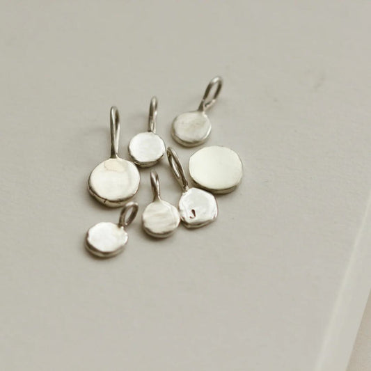 Hammered ATHENA Sterling Silver Necklace & Earrings