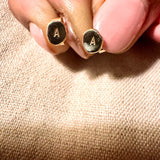 ATHENA Initial Earrings