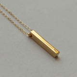 Waterproof CATERINA Initial Bar Necklace