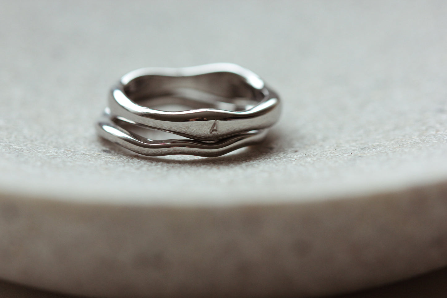 WAVE Stacker Ring Duo