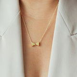 Waterproof GEO Triangle Initial Necklace