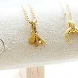 Gigi Bubble Initial Necklace