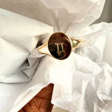 ANNABEL Signet Ring (9ct Gold / Silver)