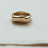 LILAH Signet Ring (Sterling Silver / 9ct Gold)