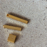 Waterproof MAMA Initial Bar Necklace