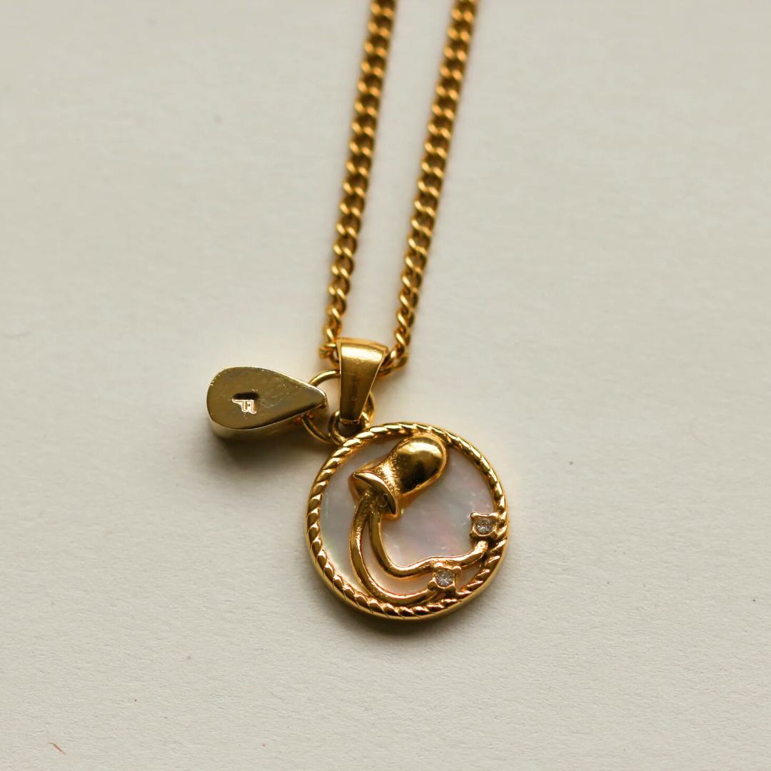 MYLA Zodiac & Initial Necklace