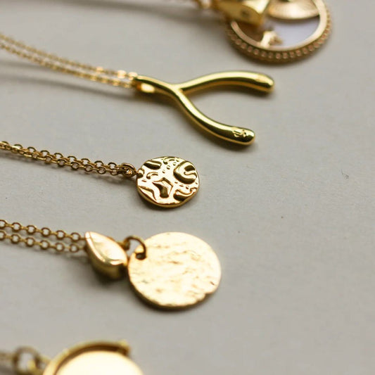 Waterproof Mini OLIVE ‘Hidden’ Initial Necklace