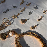 Oversized OCEAN Bracelet (Gold)