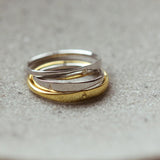 OPHELIA Initial Signet Ring