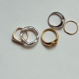 WINNIE Wave (Sterling Silver / 9ct Gold)