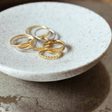 GRACIE Initial Signet Ring