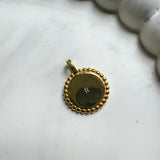 SOLEIL Beaded Initial Necklace