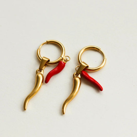 SPICY MARGE Limited Edition 3 in 1 Chilli Earrings