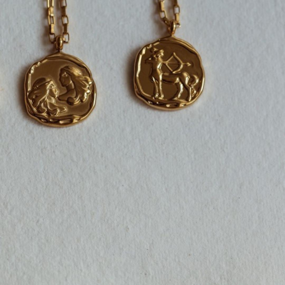 TARA Zodiac & Initial Necklace