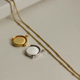 DISCO Spinner Necklace (Sterling Silver / Gold Vermeil)
