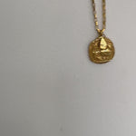 Oversized zodiac, initial necklace. Personalised and waterproof 